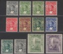 Zanzibar 1914-22 KGV era Sultan Khalifa bin Harub Set to 2r Mint SG261-271