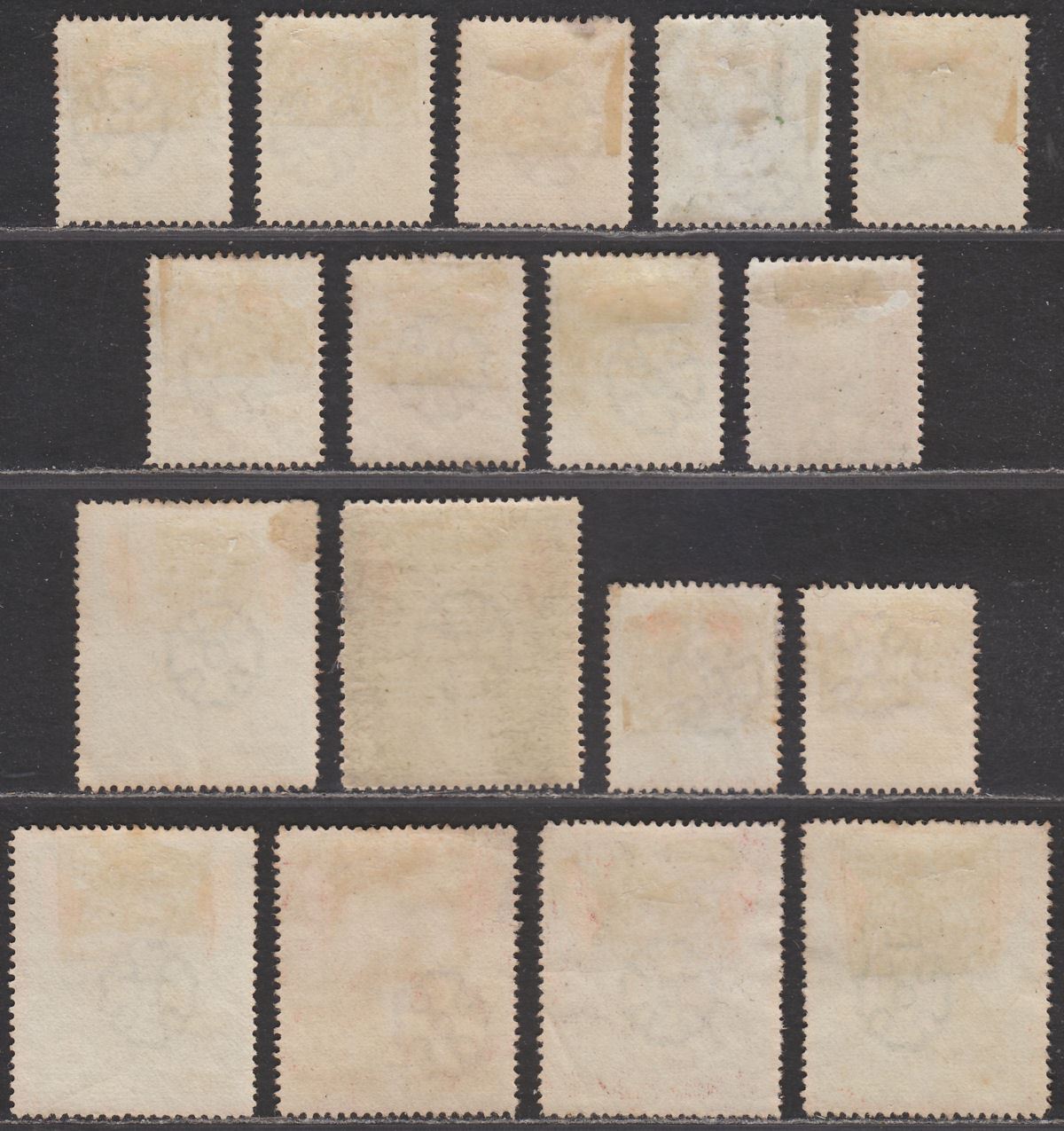 Zanzibar 1896 QV Sultan Sir Hamoud-bin-Thuwaini Set Unused SG156-174 c£225 as M