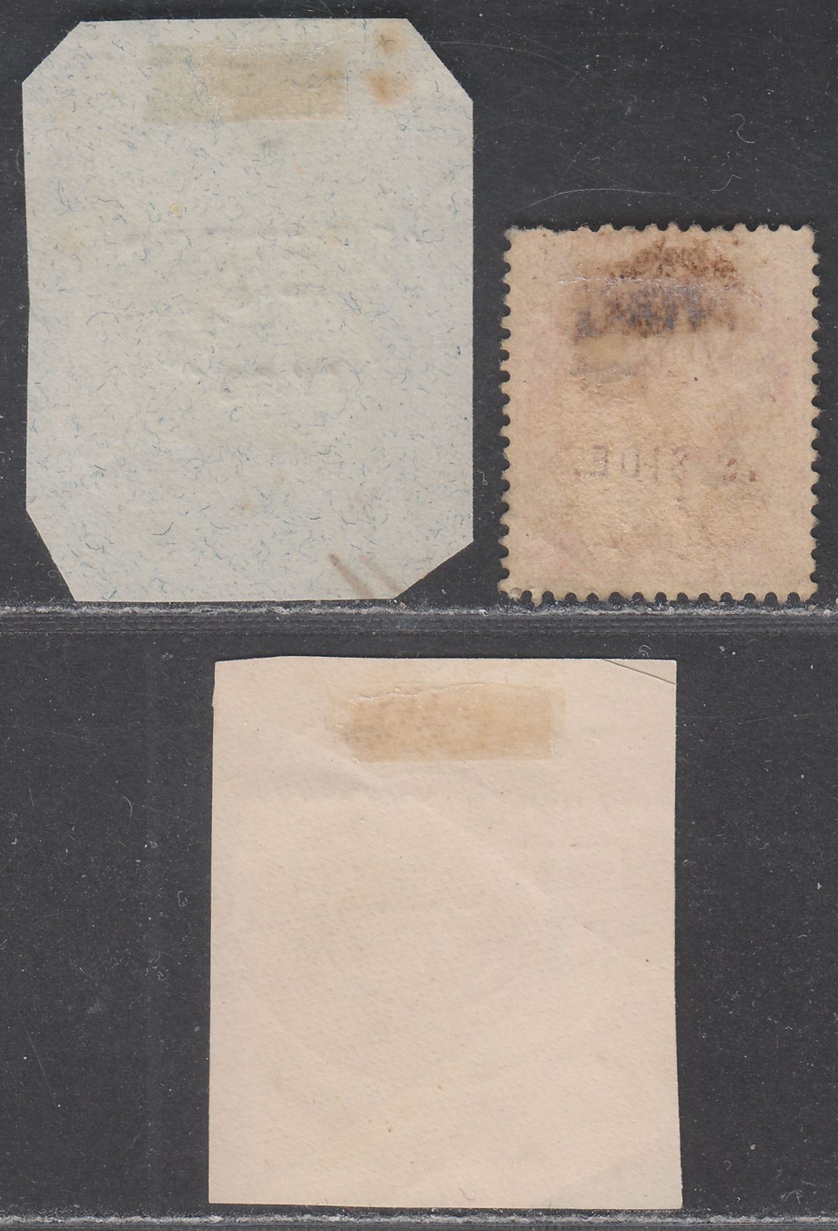 India used Zanzibar 1882-92 QV Selection Used with Zanzibar postmarks