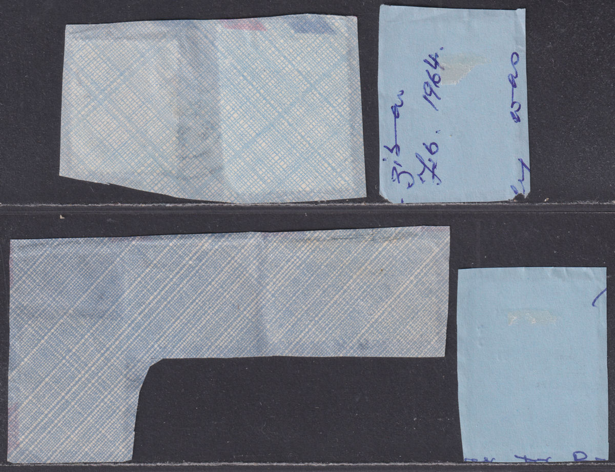 Zanzibar 1964 Jamhuri Overprint Selection to 1sh Used on Pieces