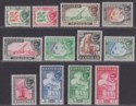 Zanzibar 1957 Sultan Kalif bin Harub Part Set to 10sh Mint