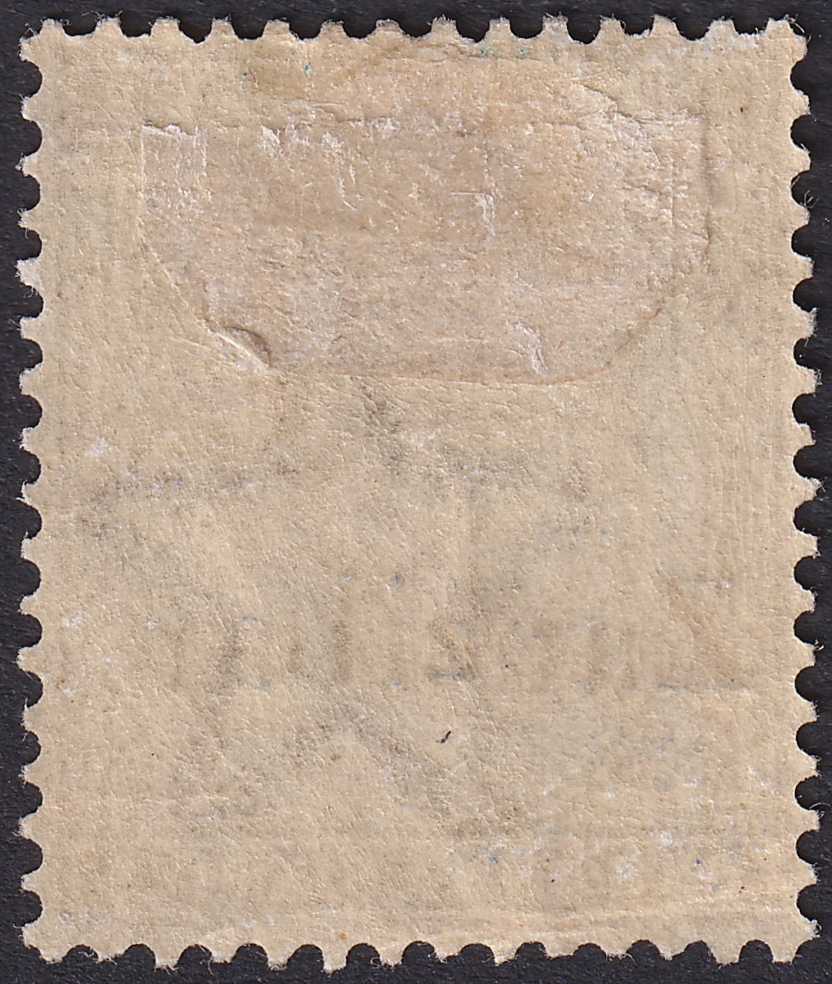 Zanzibar 1895 QV Overprint on India 1a6p Sepia Mint SG5 with Broken p for n