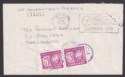 Click for more photos and details Zimbabwe 1980 QEII Unstamped Official Cover Used Postage Due 5c Pair SG D25