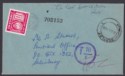 Click for more photos and details Zimbabwe 1980 QEII Unstamped Service Cover Used with Postage Due 10c SG D22