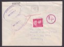 Click for more photos and details Zimbabwe 1981 QEII Unstamped Cover Used with Postage Due 10c SG D27