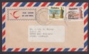 Click for more photos and details Zimbabwe 1991 QEII 26c, 23c Used on Airmail Cover MARLBOROUGH to Sabah Malaysia