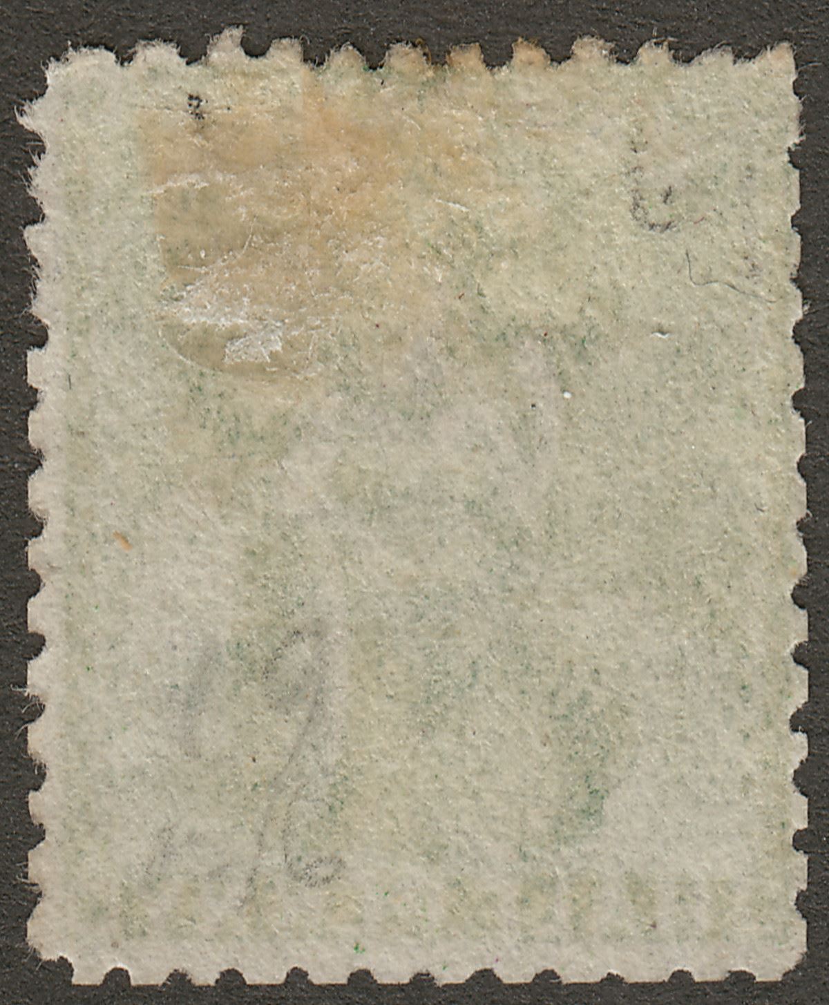 Barbados 1875 QV Britannia ½d Bright Green perf 12½ Unused SG67 cat £90 as mint